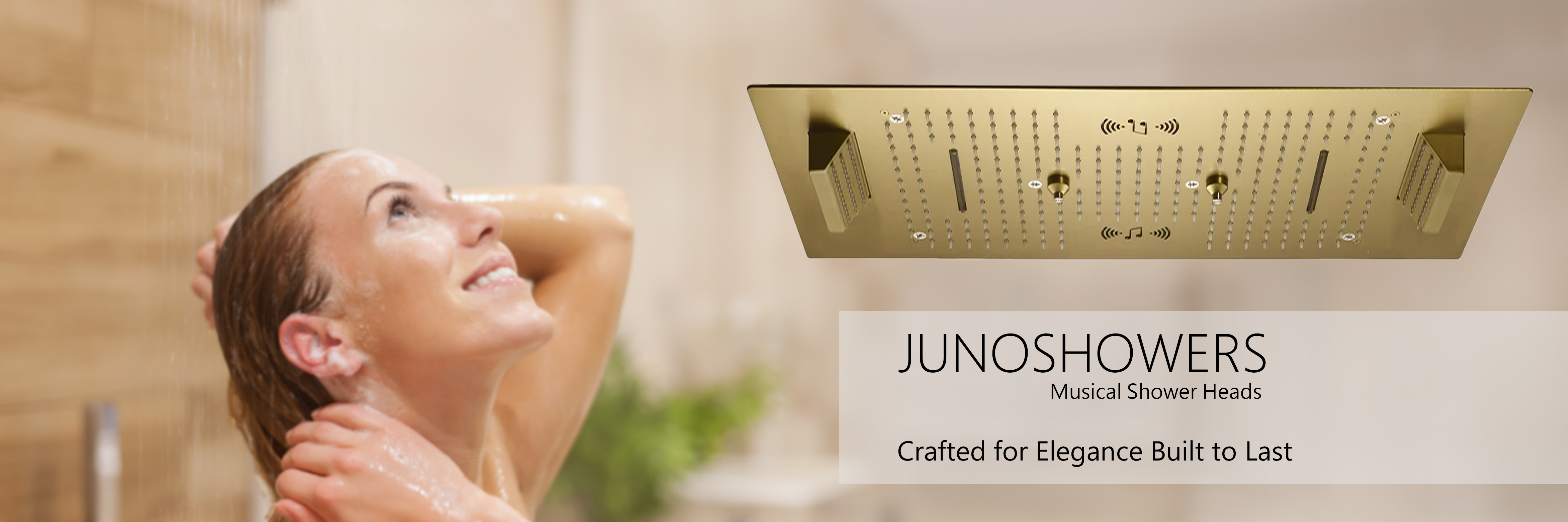 Juno luxury shower systems
