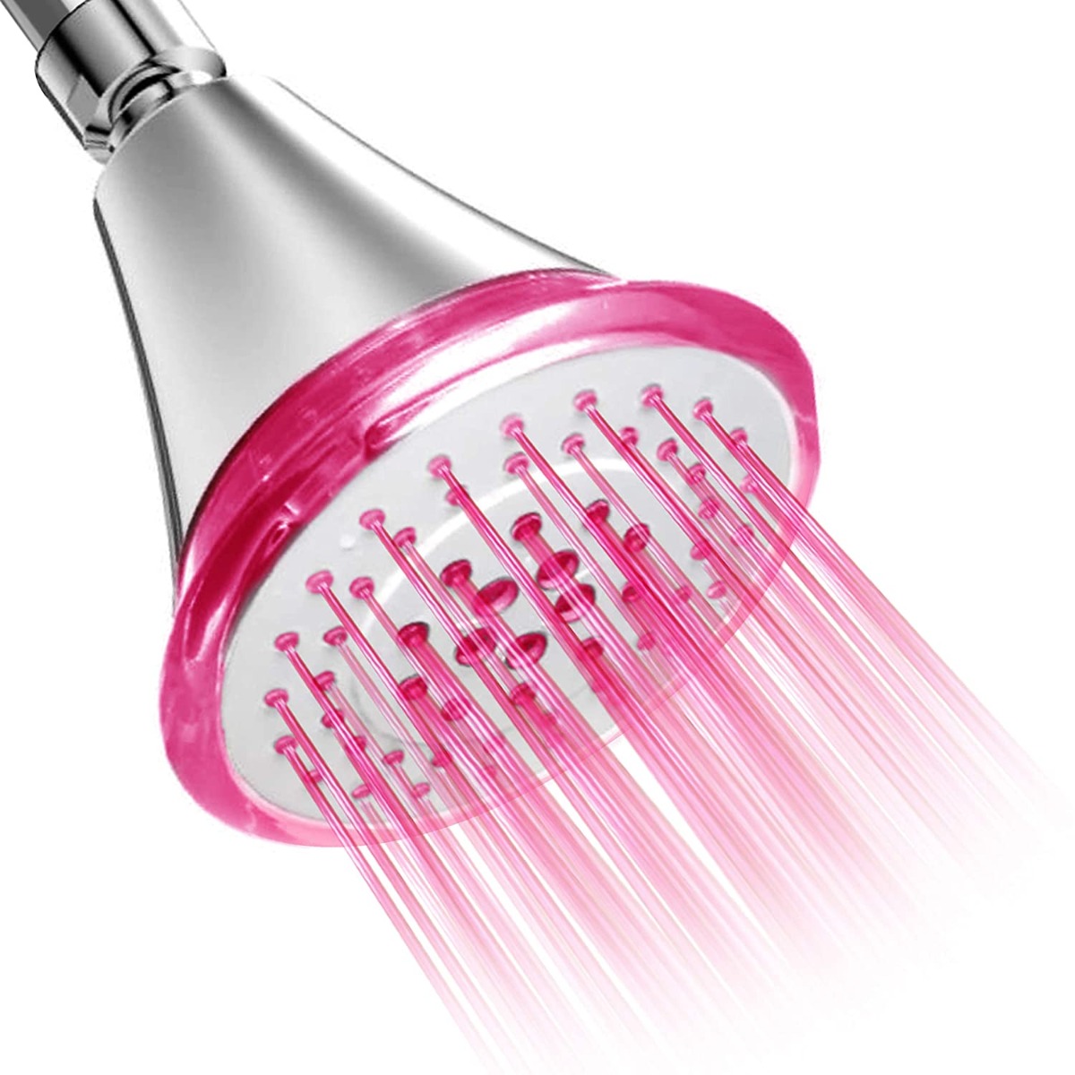 AquaDance High-Pressure 5-Setting 7-Color LED Shower Head