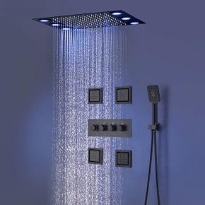 juno led shower head