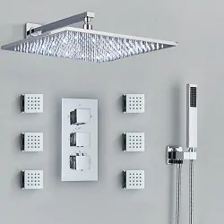 Wall mount shower head