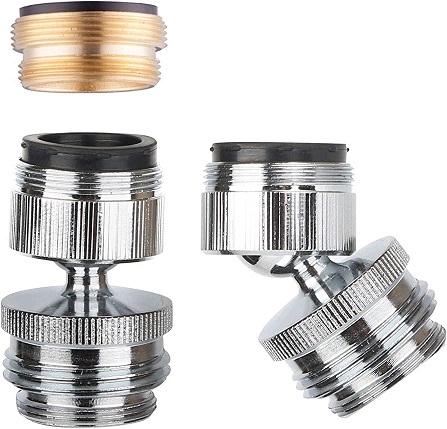 water leak through swivel / threads